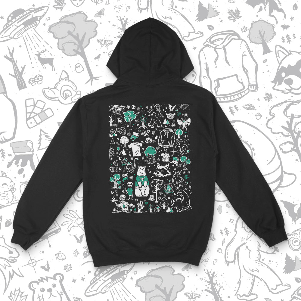 Lost Woods Doodles - Pullover Hoodie