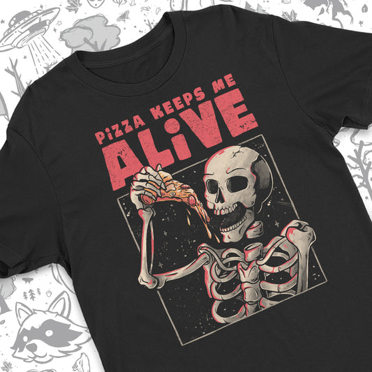 Pizza Keeps Me Alive T-Shirt