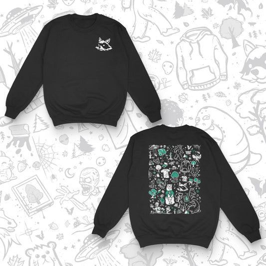 Lost Woods (Logo & Doodles) - Sweatshirt